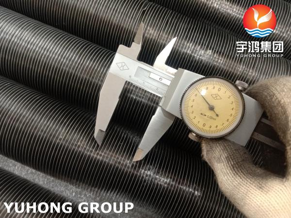 Embedded G Type Fin Tube Base Material ASME B163 Material NO4400 Aluminium For Heat Exchanger Evaporator Raditor