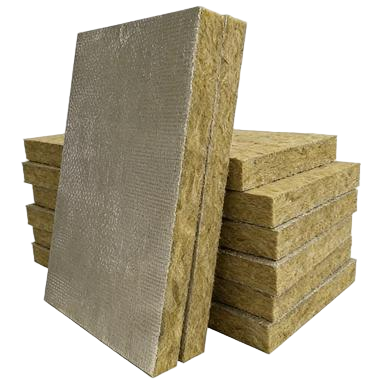 Class A Fireproof Rock Wool For Smoke Exhaust System Ventilation Duct Wrap