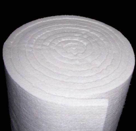 Type 72 Alumina Fiber Needled Blanket with 1600 °C Classification Temperature Low Thermal Conductivity and High Tensile Strength for High-Temperature Insulation