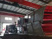 2 capacités circulaires de double de plate-forme de vibration machine mobile d'écran grandes