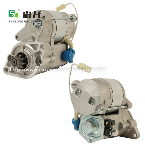 102648501CC 103855901 10872 Starter for Bob 2200 2300 UTV & ClubCar w Kubota D722 Engine 1E321-63011 12V 9T 1.4KW