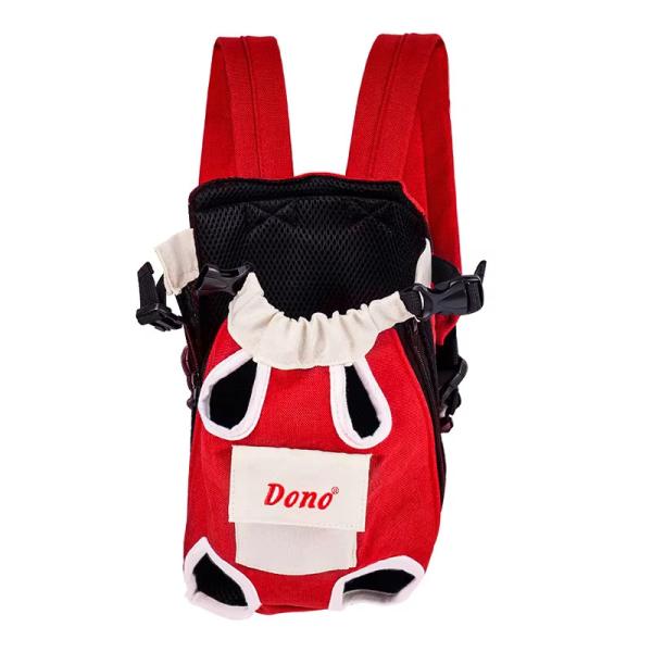 Portable Pet Carrier Bag Ventilated Breathable Washable Dog Front Carrier Backpack