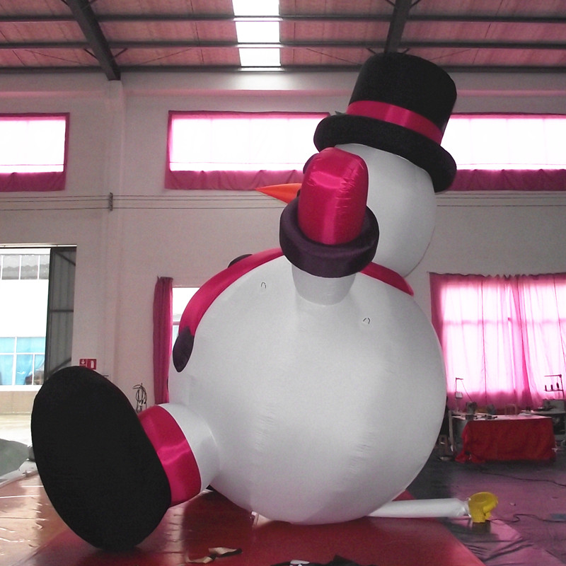 High Quality Christmas Inflatable Product /Outdoor Light Yard Christmas Snowman Inflatable for Holiday Decorations