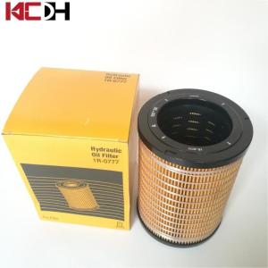 Filtro de óleo 1R-0777 de Engine Parts Hydraulic da máquina escavadora de