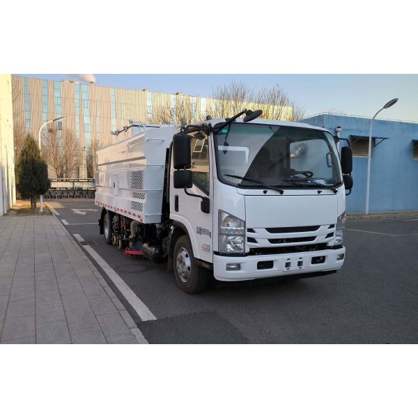 Customizable 10.5ton Road Sweeper Truck With Safety Protection ZBJ5110TSLQLE6