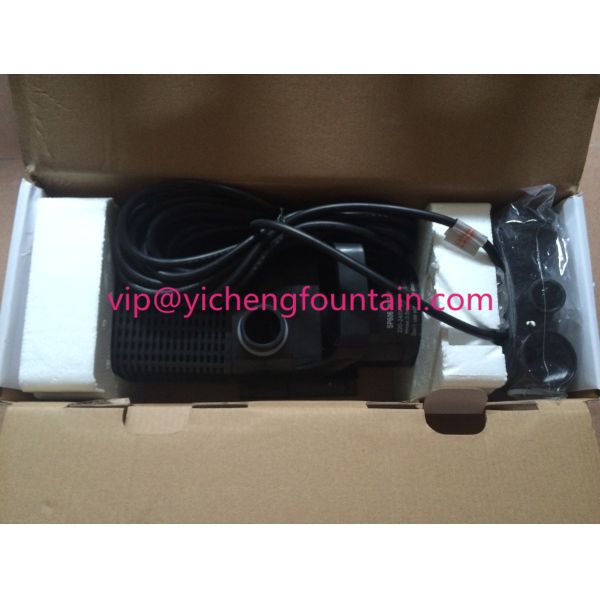 Plastic Garden Fountain Pumps AC110 - 240V Small Submersible Pond Pump With Plug