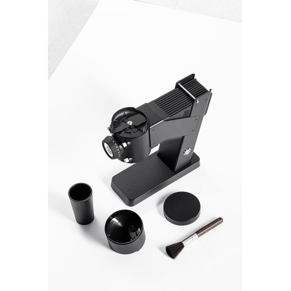 50W 58mm Flat Burr Pour Over Coffee Grinder Rechargeable Coffee Mill For Camping