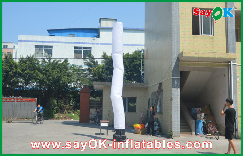 Белизна Inflatables танцев раздувных танцоров церемонии открытия танцора воздушного рукава длинная