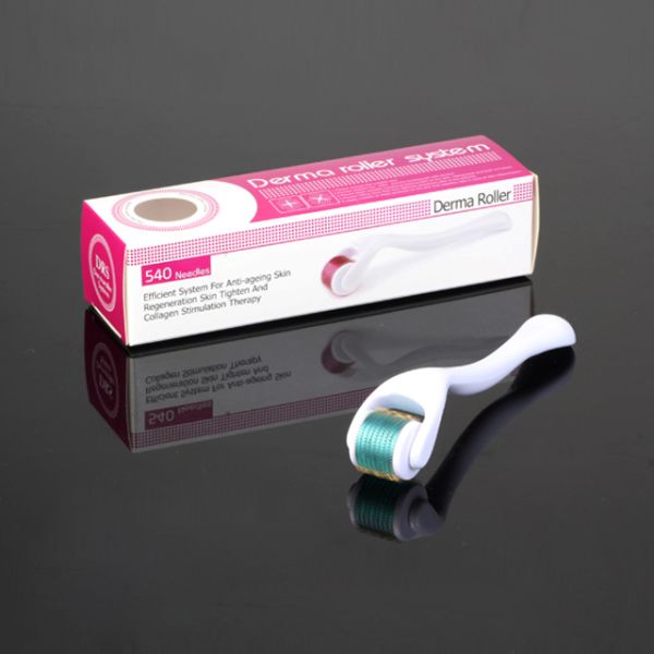 Beauty Microneedle Instrument 540 Needle Microneedle Facial Skin Roller for Nose