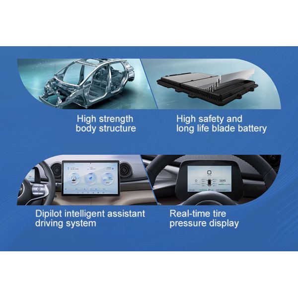 BYD Dolphin 2023 Китайский MINI Электрический автомобиль CLTC Чистый электрический круизный диапазон 420 км