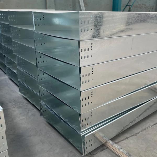 Wall Mounted Or Floor Mounted Galvanised Cable Tray For Easy Installation Hdg Tray