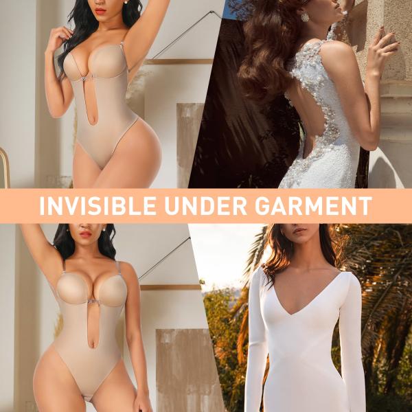 10000 Quantity Firm Control Crotchless Backless Shapers for Women within High Waist 30D