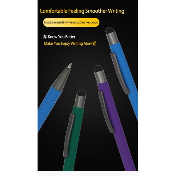 Colorful Touch Screen Ballpoint Pen Gift Ballpoint Pens For Advertising Promotion
