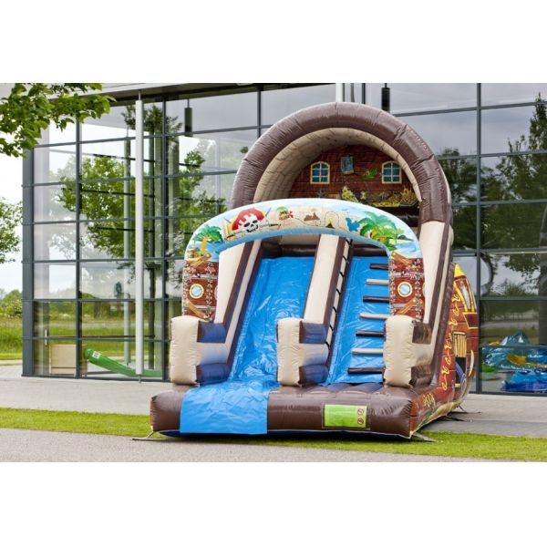 Diapositiva inflable comercial profesional de la impresión del patio lleno de la atracción para jugar de los niños