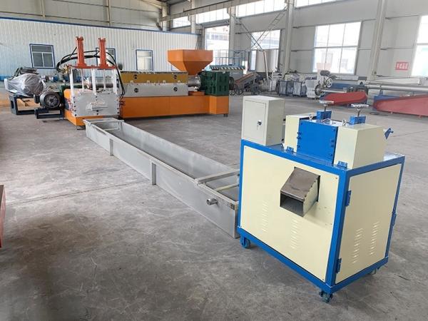 Double Stage Single Screw PP PE ABS Plastic Granules Pelletizer Extruder