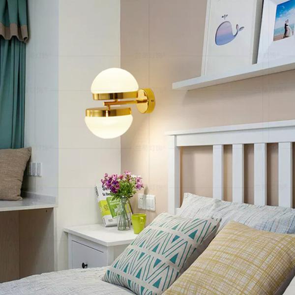 Creative Art Half Sphere Parlor Aisle Light Indoor Wall Sconce Lamps（WH-OR-149)