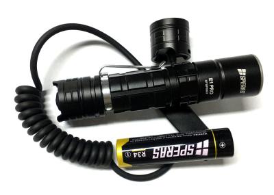 Rechargeable Energy Saving IPX8 Outdoor LED Flashlight