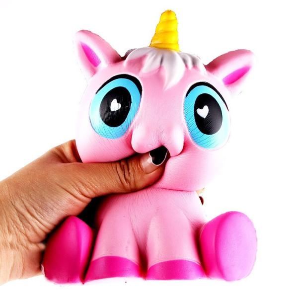 12cm Squishy Unicorn Toys Jumbo PU Unicorn Animal Squishy Slow Rising Toys