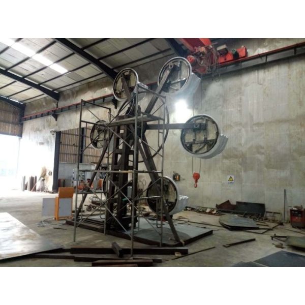 5-16 Cabins Carnival Ferris Wheel , Luxuriously Decorated Kids Fair Rides