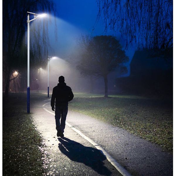 60W Solar Street Lights Outdoor IP65 Waterproof With Solar Panel Seperated For Decorative