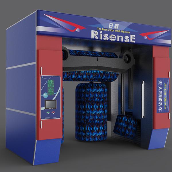 Risense CE Approved 5 Brushes Full Automatic Rollover Car Wash Machine with air Dryer and Wheel Brushes(CF-360)