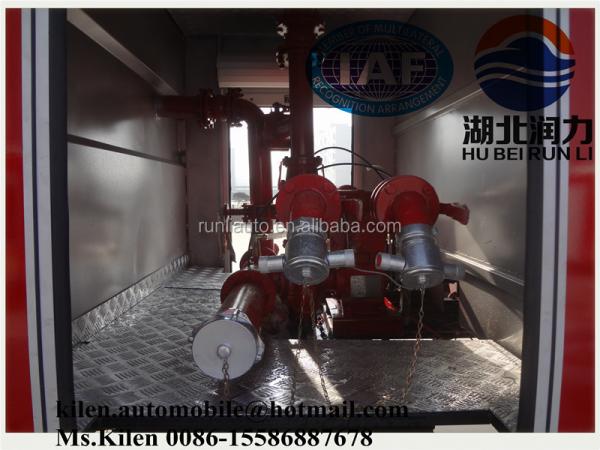 Dongfeng EQ1090 Fire Fighting Truck With Water Tank Euro 2 4X2 Drive Wheel