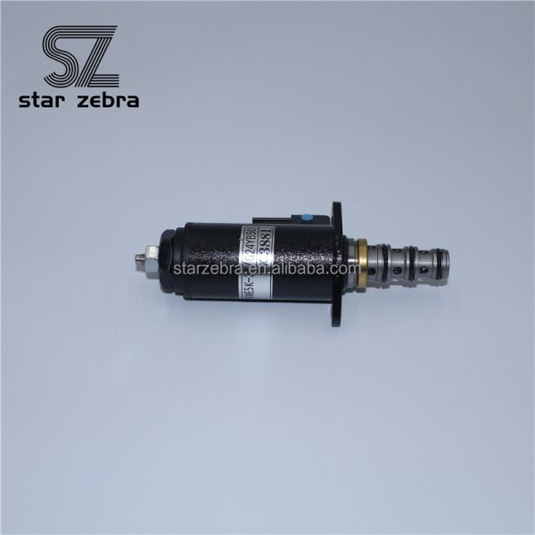 Machinery Repair Shops YN35V00051F1 G24YB50 Excavator Parts KWE5K-31 Hydraulic Rotation Solenoid Valve for SK200-8 SK210-8