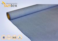 Isolation thermique enduite par silicate gris de matériel ignifuge de petit pain de tissu de fibre de verre de calcium