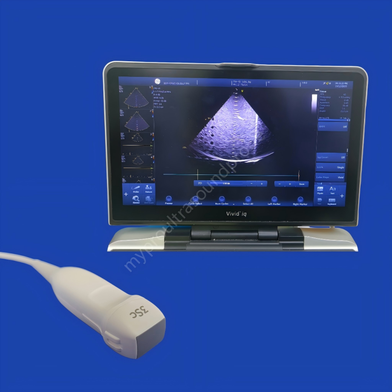 GE 3Sc-RS Phased Array Ultrasound Probe with 1-Year Warranty for Logiq F6/Vivid I/Voluson P8