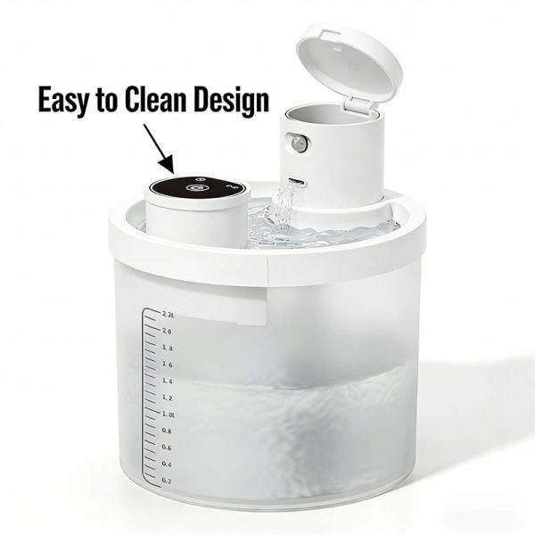 Wholesale Smart Pet Water Fountain Automatic Wireless Filtered Quiet BPA-Free Pet Water Dispenser Bulk