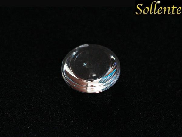 LED Flashlight PMMA Plano Convex Lens 29mm Optical Borosilicate Grade
