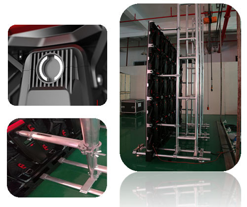 P2.6 16bit HD Led Screens For Events Rental 5x10