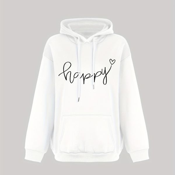 Polyester Designer Sweatshirt Womens Personalized Thick Hoodies For Winter Women'S