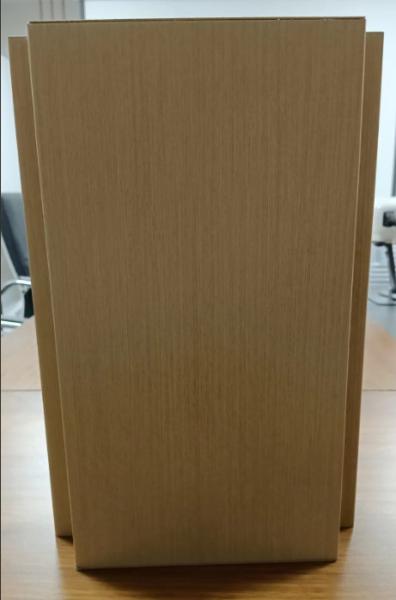 Wood Grain Aluminium Veneer Lightweight Durable Environmentally Friendly Building Material