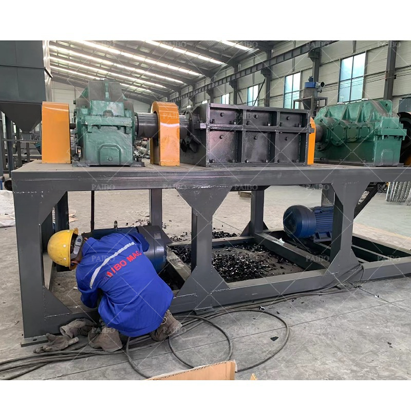 5000 KG Weight Home Appliance Crushing Machine for Refrigerator Dismantling Plant
