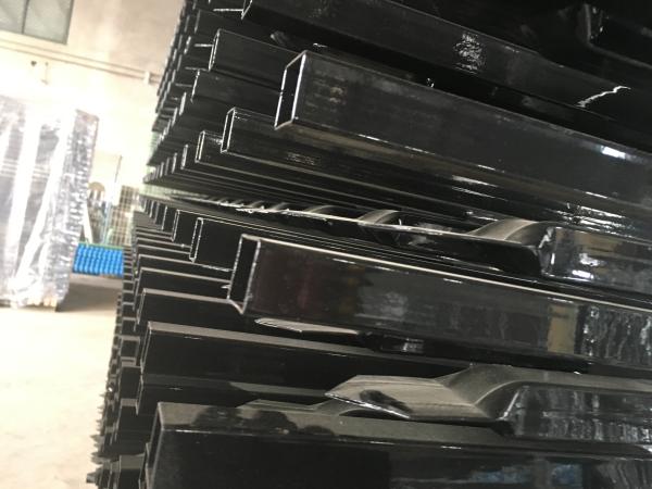Tubular Garrison Fencing meet AS/NZS 4506-1998 minimum 80 microns layer stain black powder 2100mm x 2400mm SA adelaide