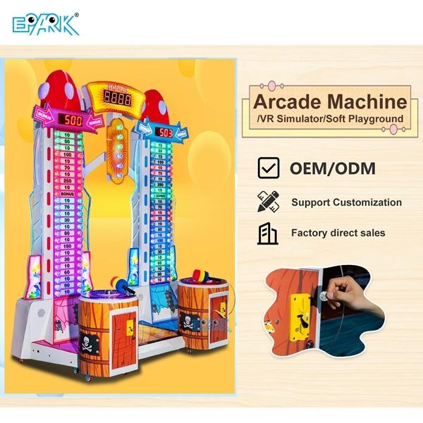 Adult Boxing Punch Game Machine Coin Operated Arcade Game  Double Tower