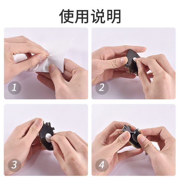 DIY Drip Glue Dried Flower Resin Chest Badge Stretchable Easy to Pull Buckle, Doctor Nurse ID Hanging Silicone Mold