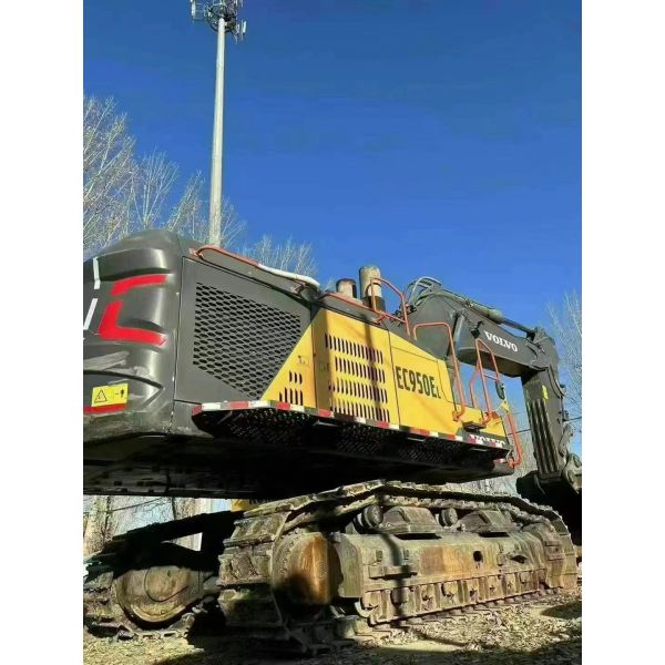 Original EC950EL Used Volvo Hydraulic Excavators 450kw Rated Power