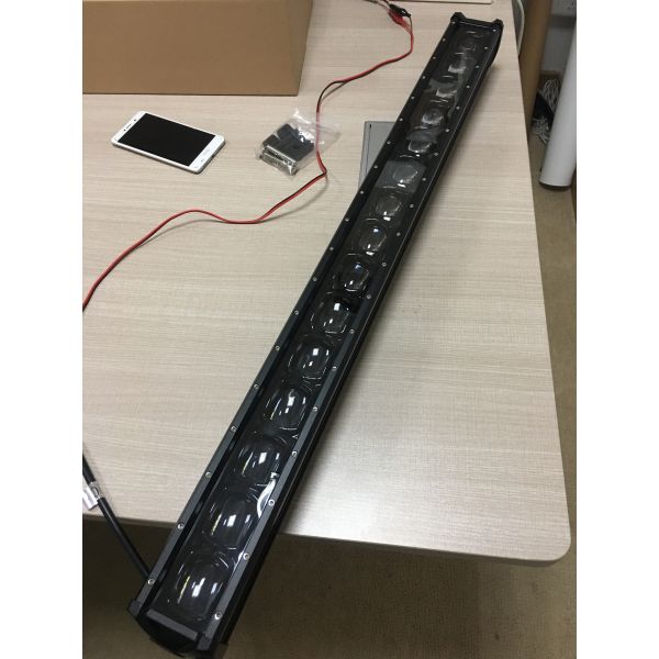 Waterproof Cree LED Light Bar Roof Mount Brackets 40 Inch 8D 180 w 16200lm