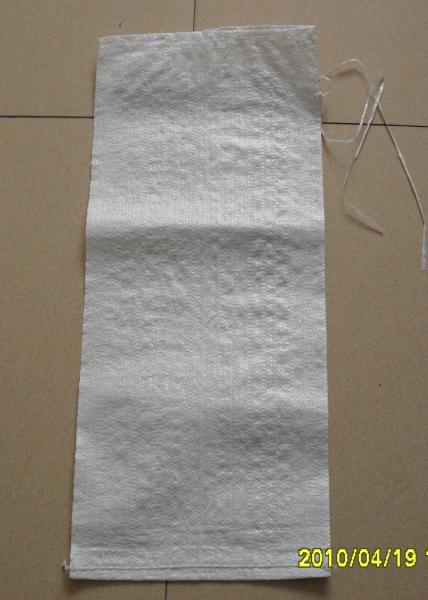 White Empty Polypropylene Sandbags , Heavy Duty Plastic Bags For Sand Packing