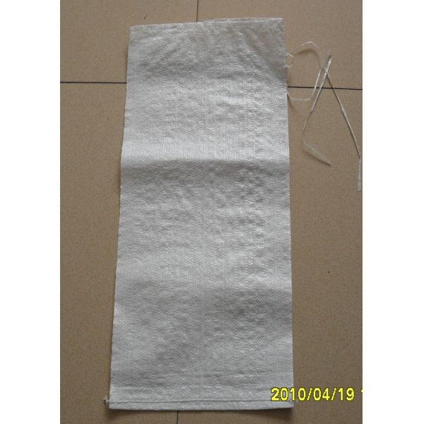 Custom PP Woven Sand Bag Sacks / Beige Woven Polypropylene Bags 25kg