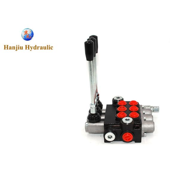 Pruning Sweeper Hydraulic Monoblock Valve 3p40 High Pressure G1/2 Port Threads 6 Spool