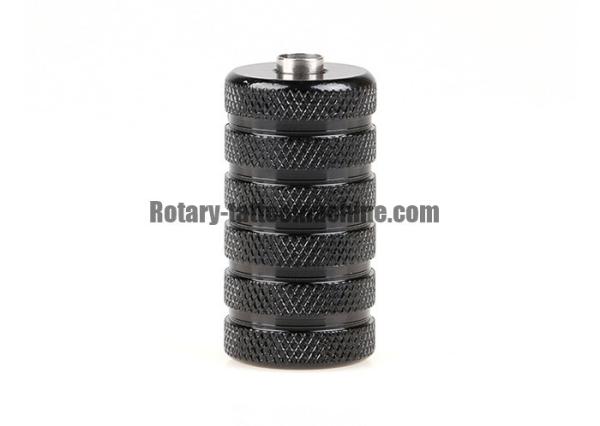 Black Aluminium Disposable Tattoo Grips 25mm / 30mm / 35mm Width Easy Installation