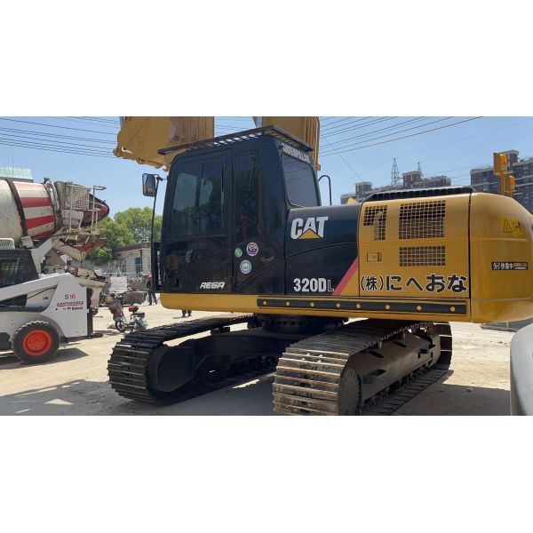 Used Excavator Digger Changjiang Hydraulic Pump Caterpillar 320DL Original Paint Japan