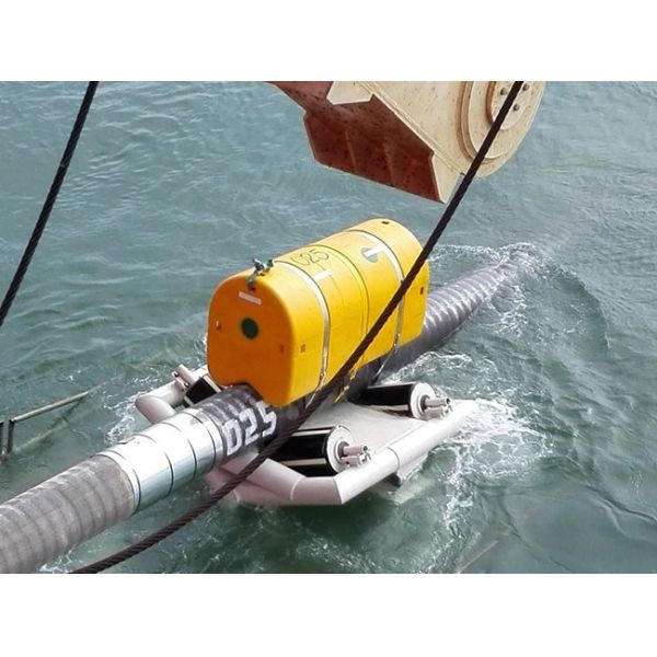 Flotaciones marinas para la colocación de tubos de flotación submarina / Flotaciones de tubos de HDPE