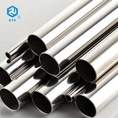 Silvery Rounded Stainless Steel 316 Tubing 1/8 1/4 3/8 1/2 3/4 Inch For Laboratory Lines