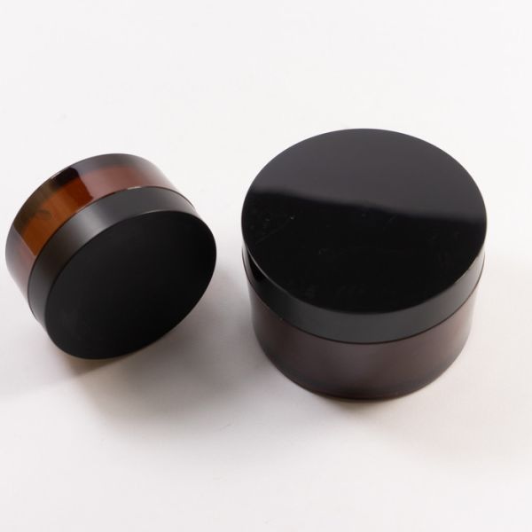 Recycled Single Wall 30g PCR PET Plastic Jars With Lid