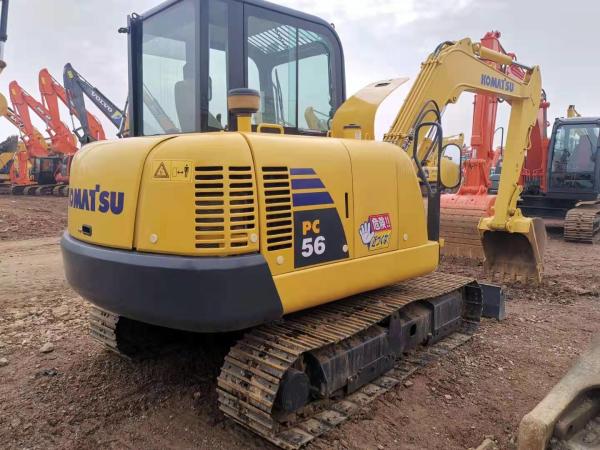 Hydraulic PC60-7 6T Japan Used Komatsu Mini Excavator