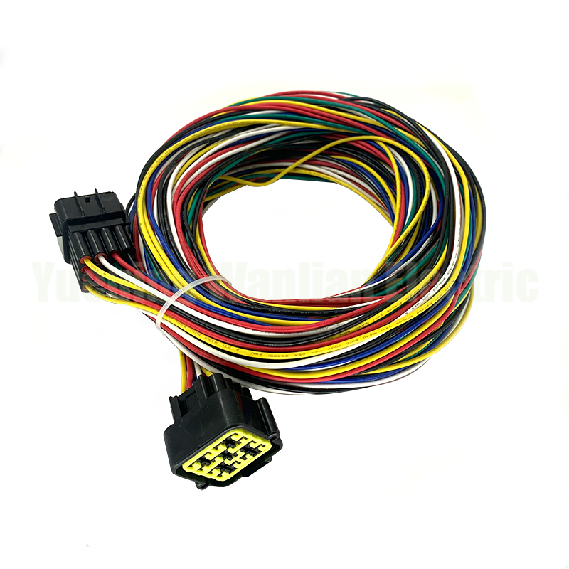 16 Pin FW-C-16M-B FW-C-16F-B Black Furukawa Sealed Waterproof Electrical Auto Wire Harness Connector Plug